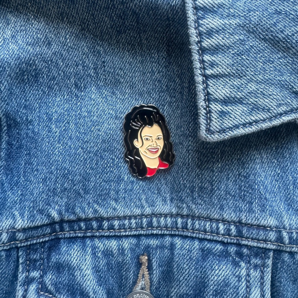 Fran Fine Enamel Pin | The Nanny TV Show Character Pin | 90s Nostalgia